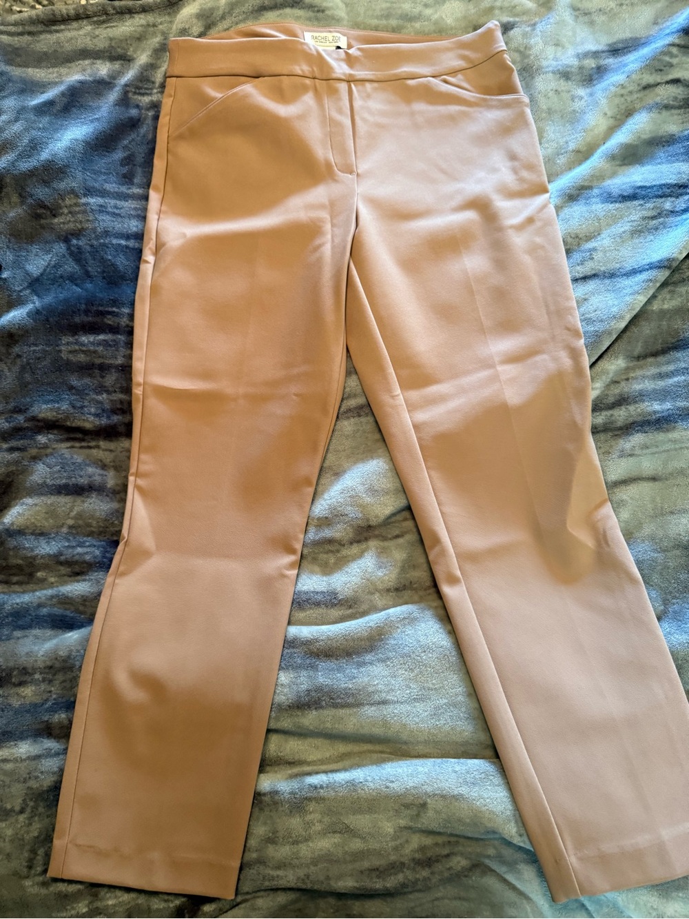 Rachel Zoe Straight Leg Pants in Camel